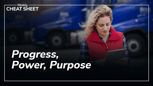 Progress, Power, Purpose