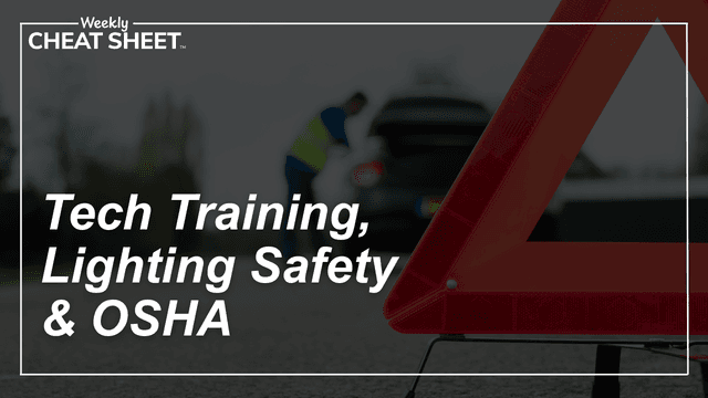 Tech Training, Lightning Safety & OSHA
