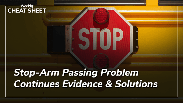 Stop Arm Passing Problem Continues Evidence & Solutions